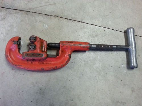 RIDGID Heavy Duty Pipe Cutter No. 202 1/8&#034; to 2&#034; USA