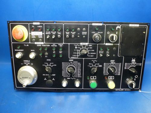 MATSUURA EN4-0908A EN40908A CONTROL PANEL FOR RA-2DC w/ YASNAC PULSE GENERATOR