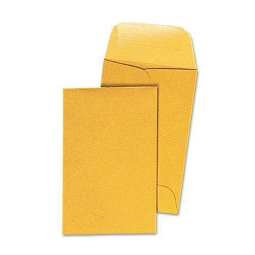 NEW UNIVERSAL UNV35300 Kraft Coin Envelope, #1, Light Brown, 500/Box