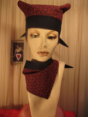 Smart headband scarf by Valentine Maid &amp;co., headband,scarf, neckerchief, U.S.A.