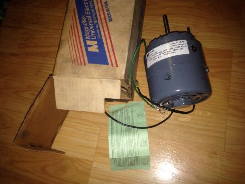 Magnetek Stock #40 1/20 HP  1550 Rpm 115 Volt  Fan Motor Used OnFurnace Two Days