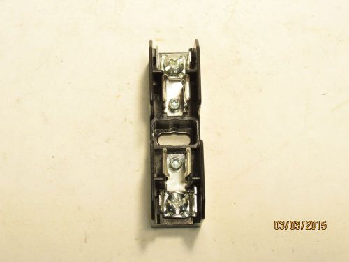 Buss bm6031pq bakelite fuse holder block 1-pole 30a 600v for sale