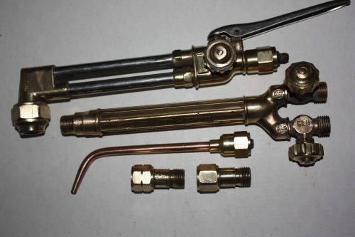 Victor 100J torch + Victor CA1260 cut attach + Victor 1-W-J weld tip + ck valves