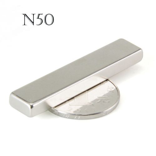 ZLCT113 10pcs Super Strong Neodymium Rare Earth N50 Magnet Nickel 60x10x4mm NEW