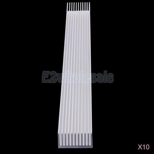 10x Aluminum LED HeatSink Cooler Cooling Module for 4pcs 3W / 12pcs 1W LED Light