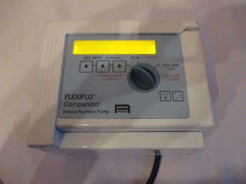 Abbott Nutrition Flexiflo Companion Enteral Nutrition Pump Ross Clean Working