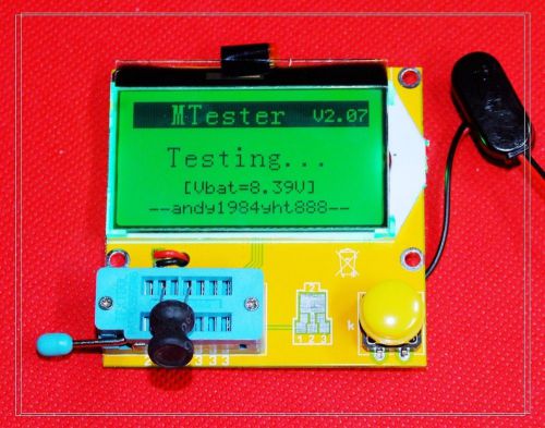 Atmega328 Transistor Tester Diode Triode Capacitor ESR Meter MOS/PNP/NPN L/C/R