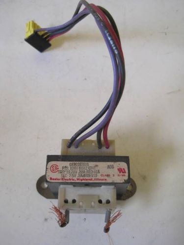 Basler Electric Transformer BE20082001 Pri:120V60Hz Sec:19.78V .22A Red-BlkUsed