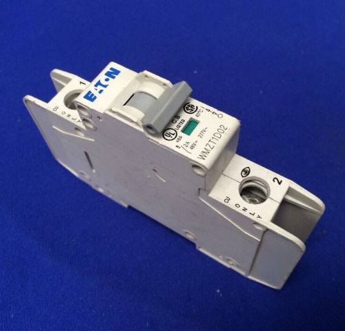 EATON 2A CIRCUIT BREAKER WMZT1D02 1-POLE 277V