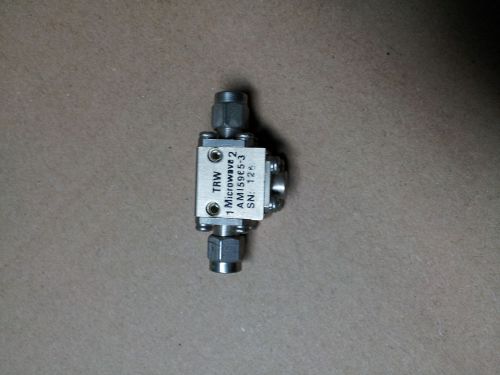 TRW Microwave, RF, SMA isolator, P/N AM159E5-3.