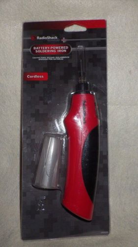 RadioShack Cordless Battery-Powered Soldering Iron #:4183558 Brand New