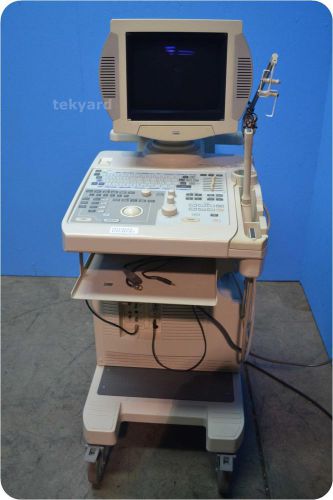 ALOKA SSD-1700 DYNAVIEW DIAGNOSTIC ULTRASOUND SYSTEM W/ 2 PROBES @