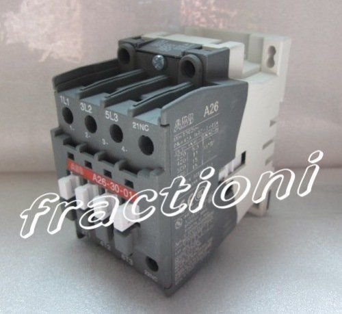 ABB Contactor A26-30-01 220VAC ( A263001220VAC ) New In Box ! QTY 5 Per Lot !