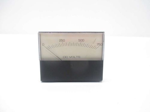 MODUTEC RT35-DVV-750 0-750 DC VOLTS PANEL METER D492898