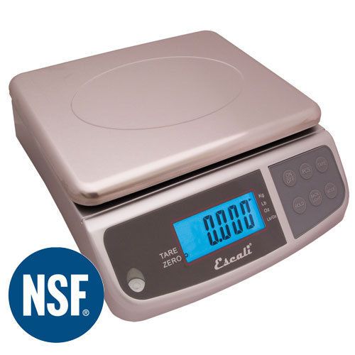 66 lb x 0.2 oz (30 kg) escali m series digital kitchen food scale new !! for sale