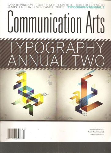 Communication Arts Magazine (Typography Annual 2, January/February 2012)