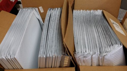 84 poly bubble mailers #7 padded envelopes 8.5x14.5 air jacket bubble mailer for sale