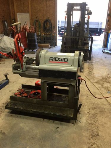 Ridgid 1224 Threader, Nice shape! Works as it should! 1/2&#034; - 4&#034; Dies