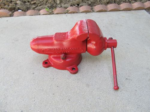 NICE VINTAGE WILTON NO. 4 BULLET VICE VISE W/SWIVEL BASE FREE SHIP