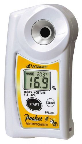 F/s atago digital hand-held pocket honey refractometer pal-22s  new from japan for sale