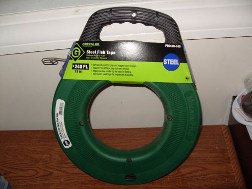 GREENLEE 240 FOOT STEEL FISH TAPE