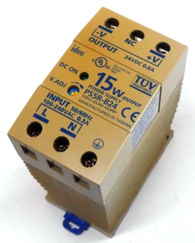 IDEC IZUMI CORP, POWER SUPPLY, PSR5-B24, 15 WATTS