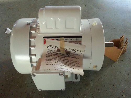 Dayton 3/4 hp washdown motor, 1 ph, tenv, 3/4 hp, 1725 rpm for sale