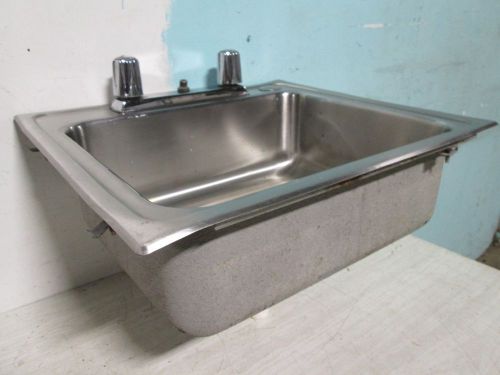 &#034;ELKAY&#034; HEAVY DUTY COMMERCIAL STAINLESS STEEL  HAND WASH SINK DROP-IN INSERT