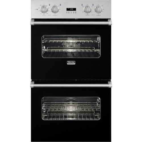 30in Black Viking Electric Double Oven VEDO1302BK