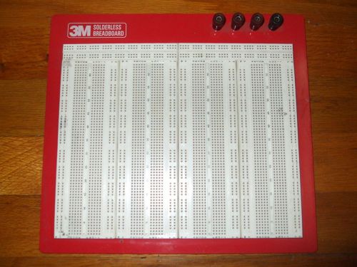 3M SOLDERLESS BREADBOARD MODEL 336 9&#034; X 7 1/2&#039;