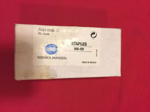 **New OEM Genuine Konica Minolta bizhub C203 Staple Cartridges MS-5D