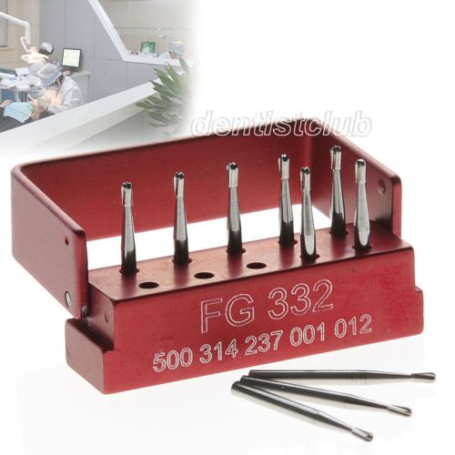 Pro Dental High speed Tungsten Steel SBT drills/burs for Crown Cutting FG 332New