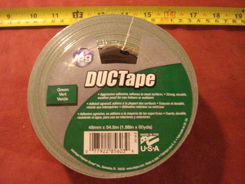 (1170.) Intertape DUCT Tape 1.87&#034; x 60 yards Green