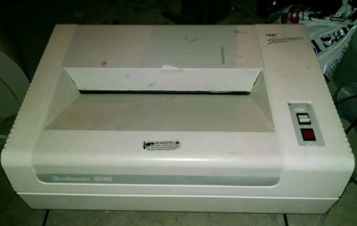 GBC 1656S 7501001 Industrial USA Made 2HP Fast Stripcut Paper Shredder