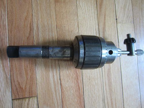 JACOBS No.18N BALL BEARING SUPER CHUCK CAP.1/8&#034;-3/4&#034;-Morse #4 Taper w/Jacobs #4