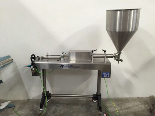 Accutek Packaging Piston Volumetric Filler Model # SVF1-16