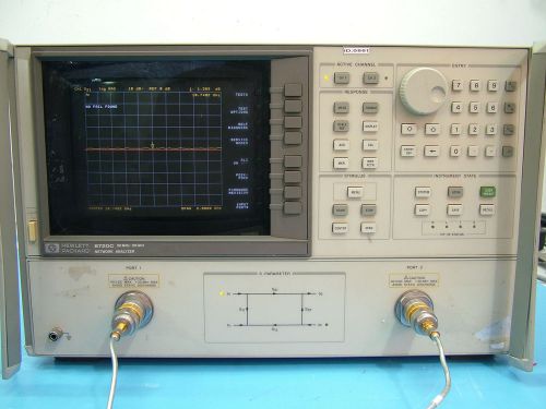 HP AGILENT 8720C 50MHz - 20GHz Network Analyzer