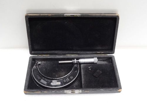 STARRET  No. 436 2&#034;-3&#034; MICROMETER IN ORIGINAL WOOD CASE ~ TAKE A LOOK ~