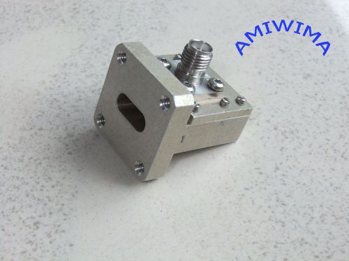 TRANSITION WR-42 Waveguide Adapter WR-42 SMA K-Band Radar 24 GHz