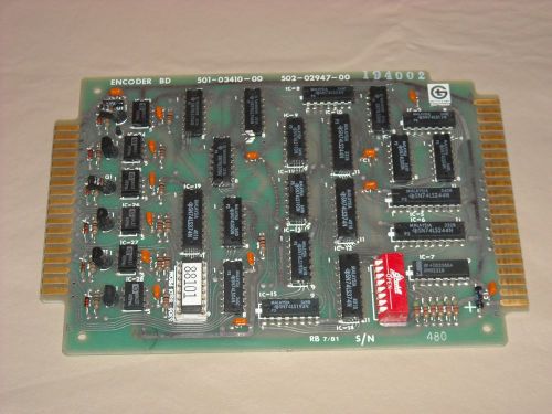 Giddings &amp; Lewis Encoder Board 502-02947-00