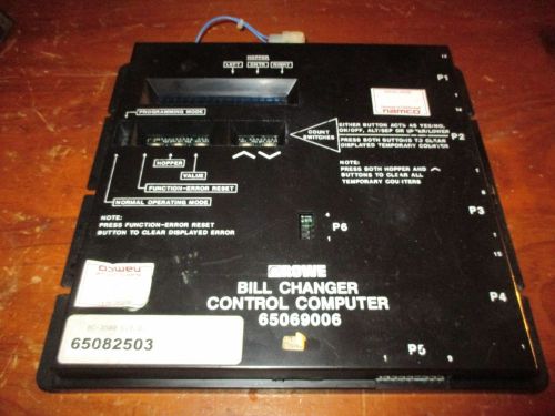 ROWE BC-3500 BILL CHANGER MACHINE CONTROL COMPUTER 65069006 / 65082503, FAST PAY