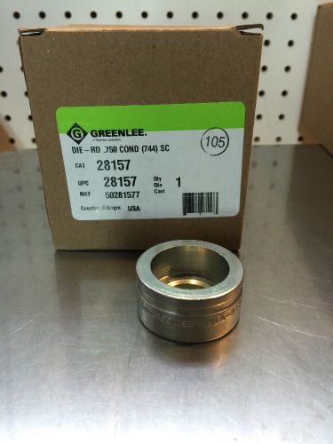 Greenlee 28157 Die Round .750 Cond