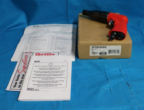 Sioux Tools Pneumatic Screwdriver High Torque Positive Clutch 2 Series 2P2603ASQ