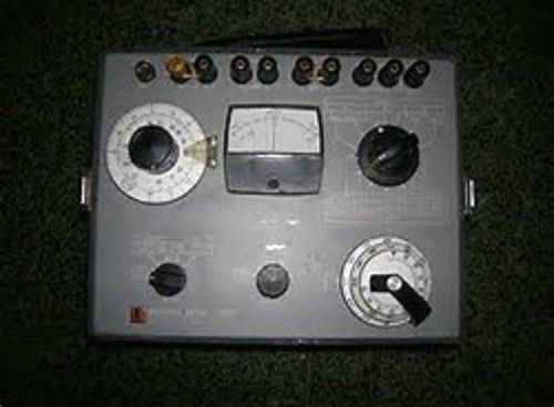 VINTAGE Rare ESI 250DE IMPEDANCE BRIDGE Test Equipment