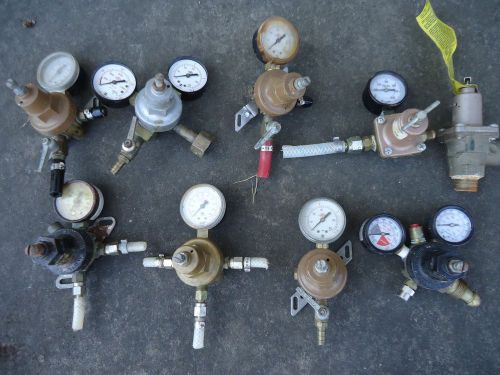 Assorted Lot Taprite Co2 regulator LOT WINTERS INSTRUMENT BC6