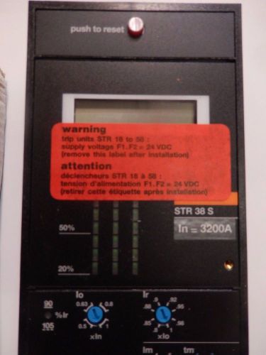 Schneider Masterpact Circuit breakers STR 38 S 3200A Control Unit