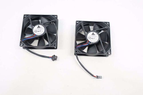 LOT 2 NEW DELTA ELECTRONICS AFB0924HH 24V-DC 92X92X25.4MM COOLING FAN D529296