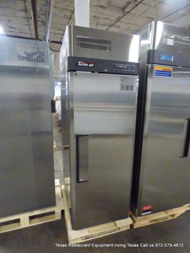 New turbo air 1 door stainless steel freezer on casters, model jf25-1 for sale