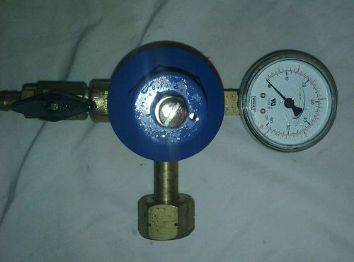 Draught Technologies Compressed Gas Regulator, Use For Nitrogen, Beer,  Air Etc.