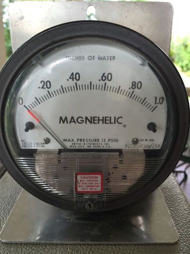 Dwyer Magnehelic 0-1.0 &#034;w.g.